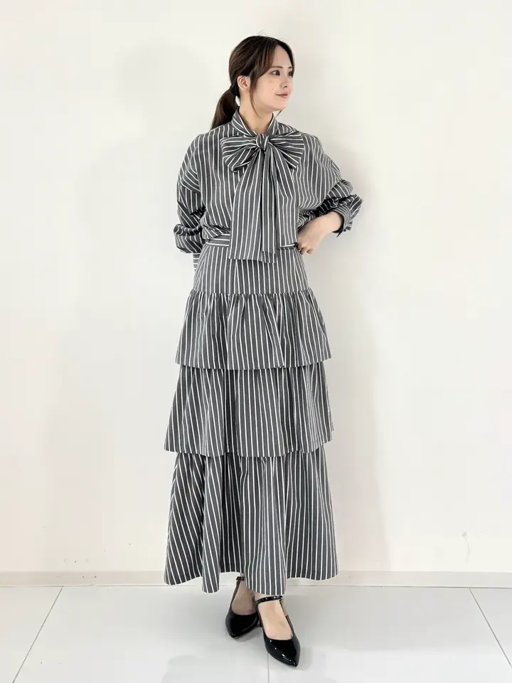 GRACE CONTINENTAL miyuki adachi コーディネート画像