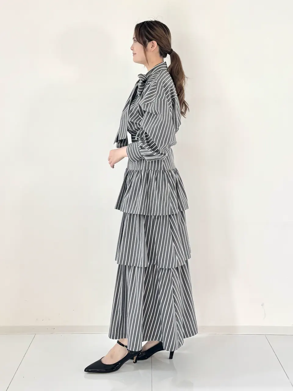 GRACE CONTINENTAL miyuki adachi コーディネート画像
