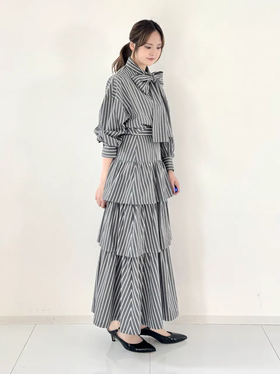 GRACE CONTINENTAL miyuki adachi コーディネート画像