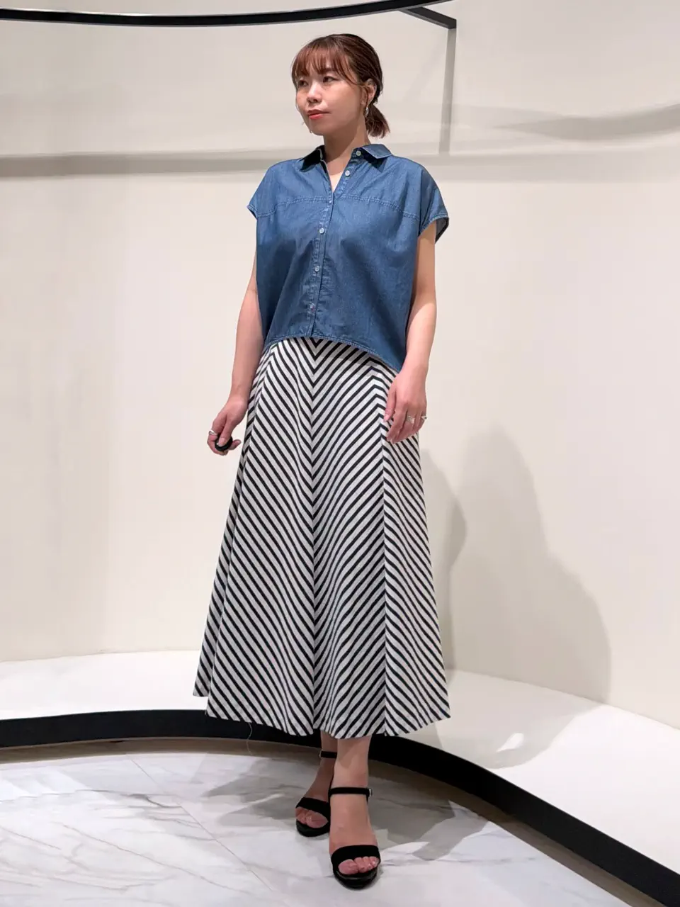 GRACE CONTINENTAL くまさか コーディネート画像