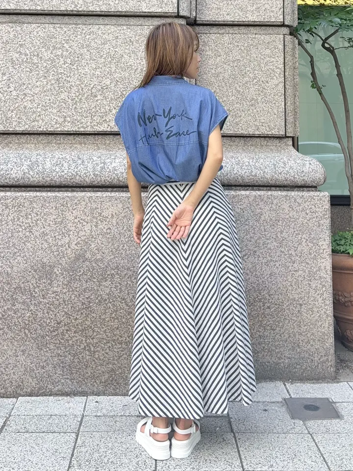 GRACE CONTINENTAL yukimi yonee コーディネート画像
