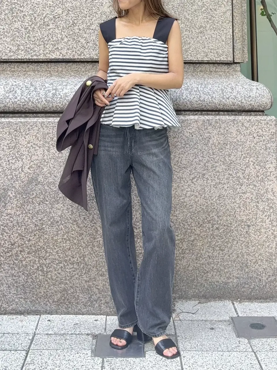 GRACE CONTINENTAL yukimi yonee コーディネート画像