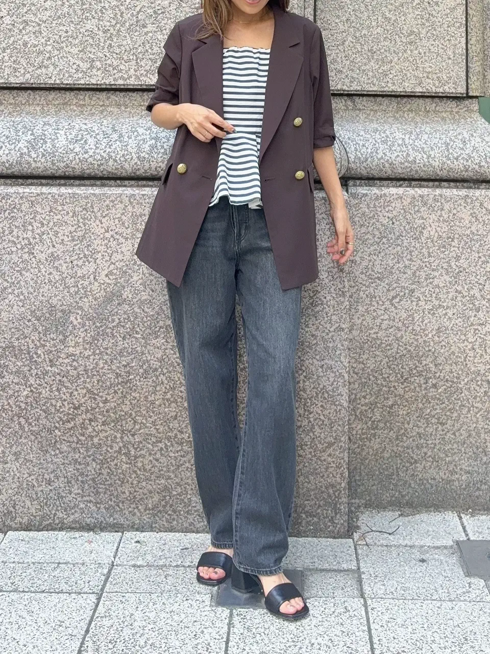 GRACE CONTINENTAL yukimi yonee コーディネート画像