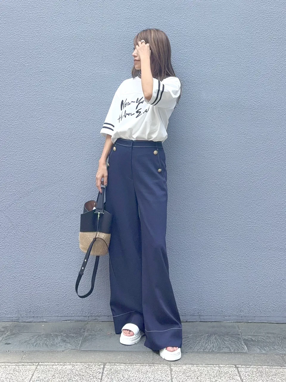 GRACE CONTINENTAL yukimi yonee コーディネート画像