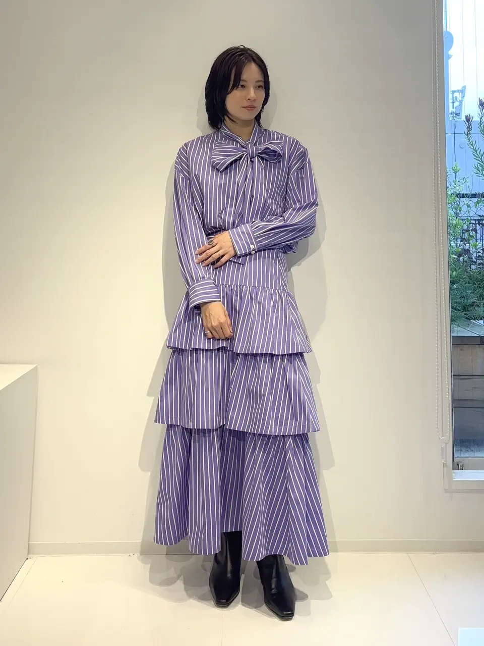 GRACE CONTINENTAL Hikaru Okada コーディネート画像