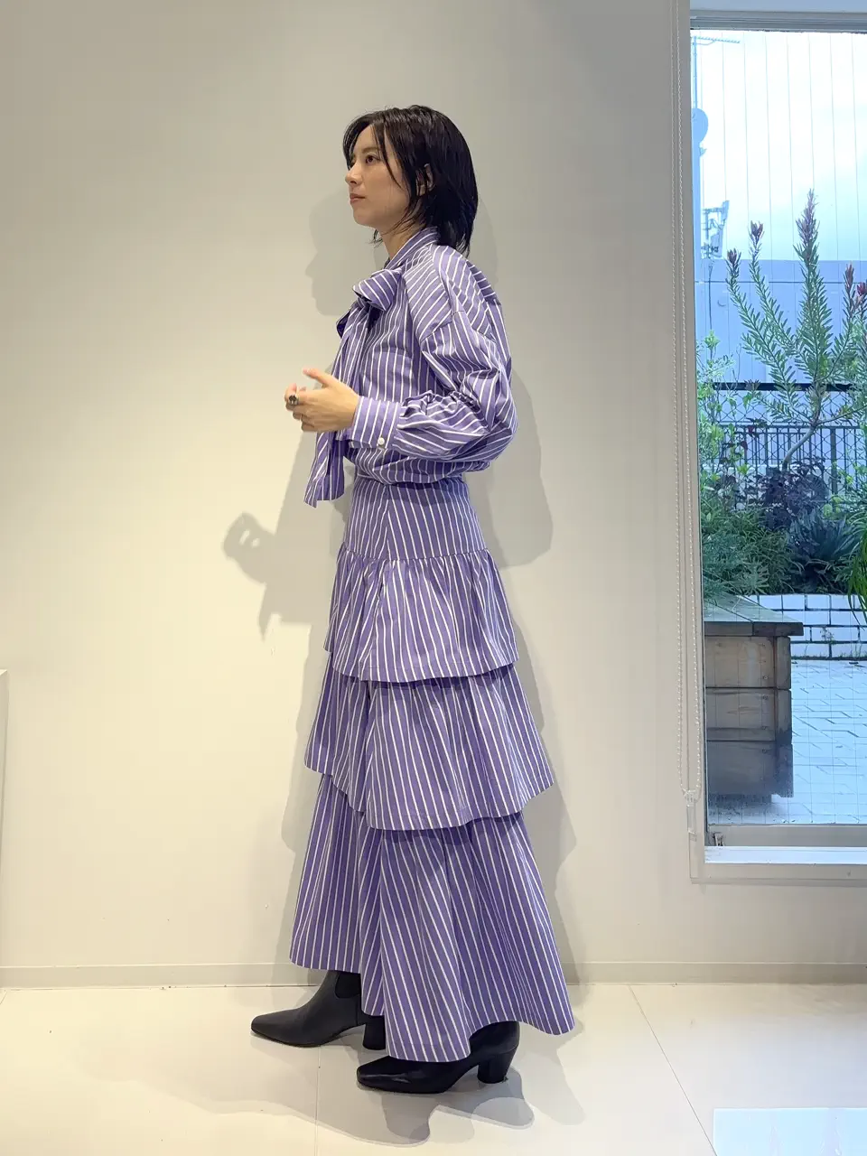 GRACE CONTINENTAL Hikaru Okada コーディネート画像