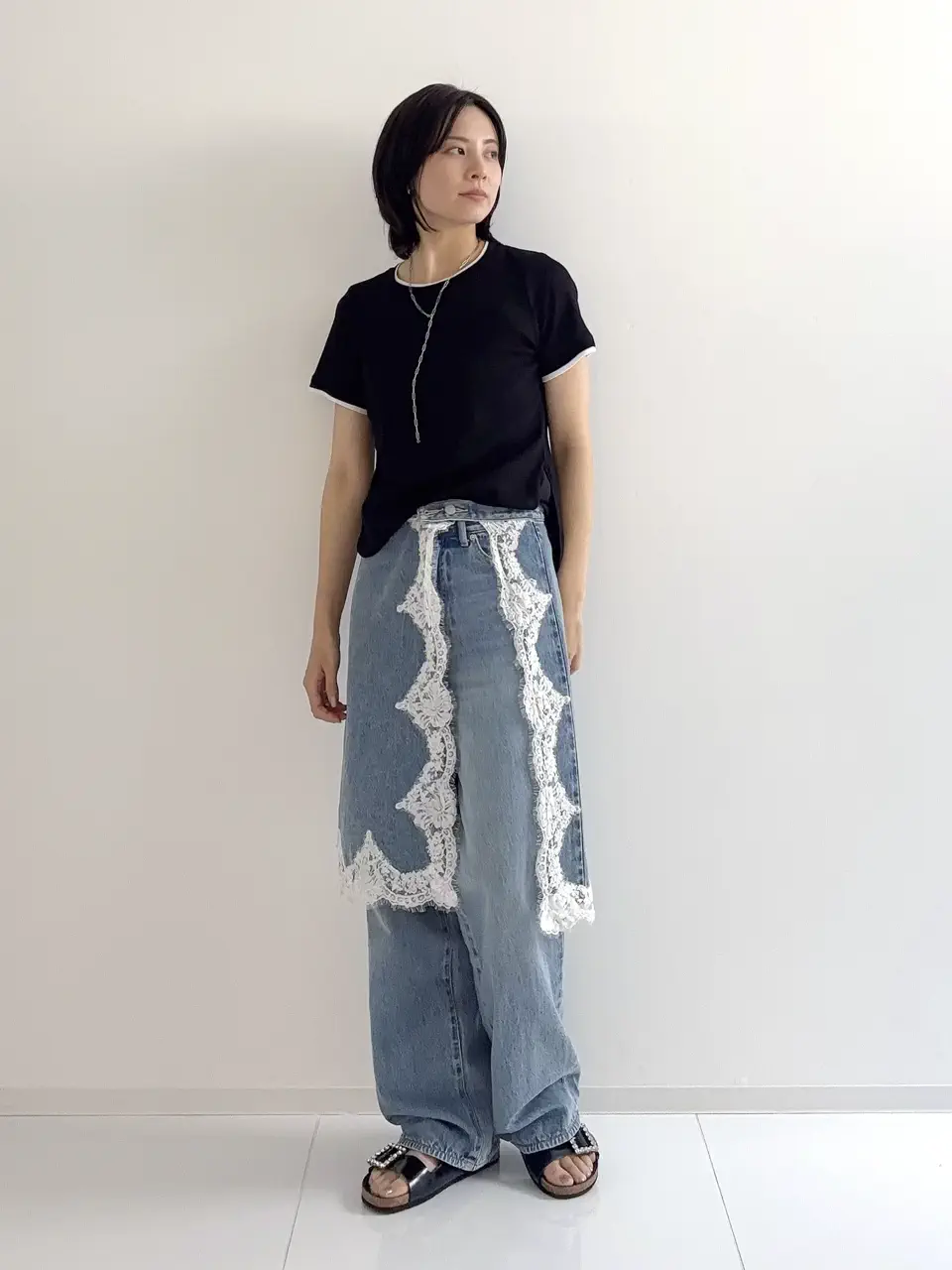 GRACE CONTINENTAL Hikaru Okada コーディネート画像