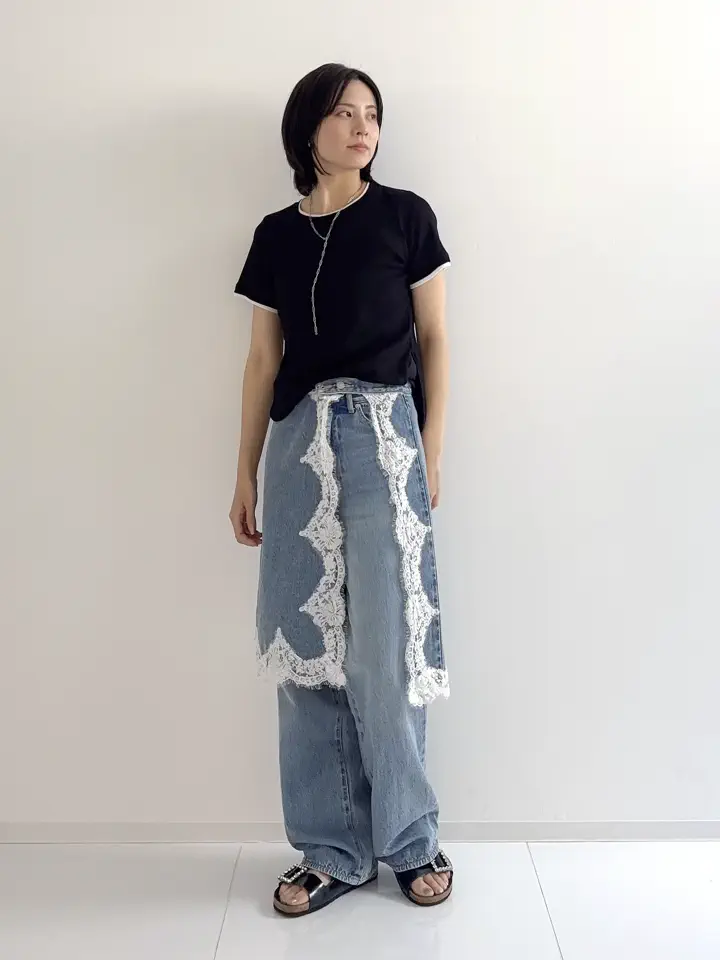 GRACE CONTINENTAL Hikaru Okada コーディネート画像