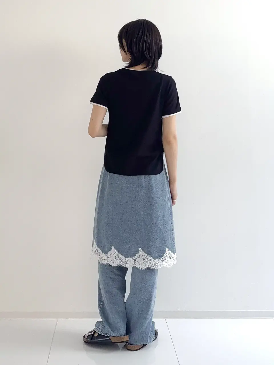 GRACE CONTINENTAL Hikaru Okada コーディネート画像