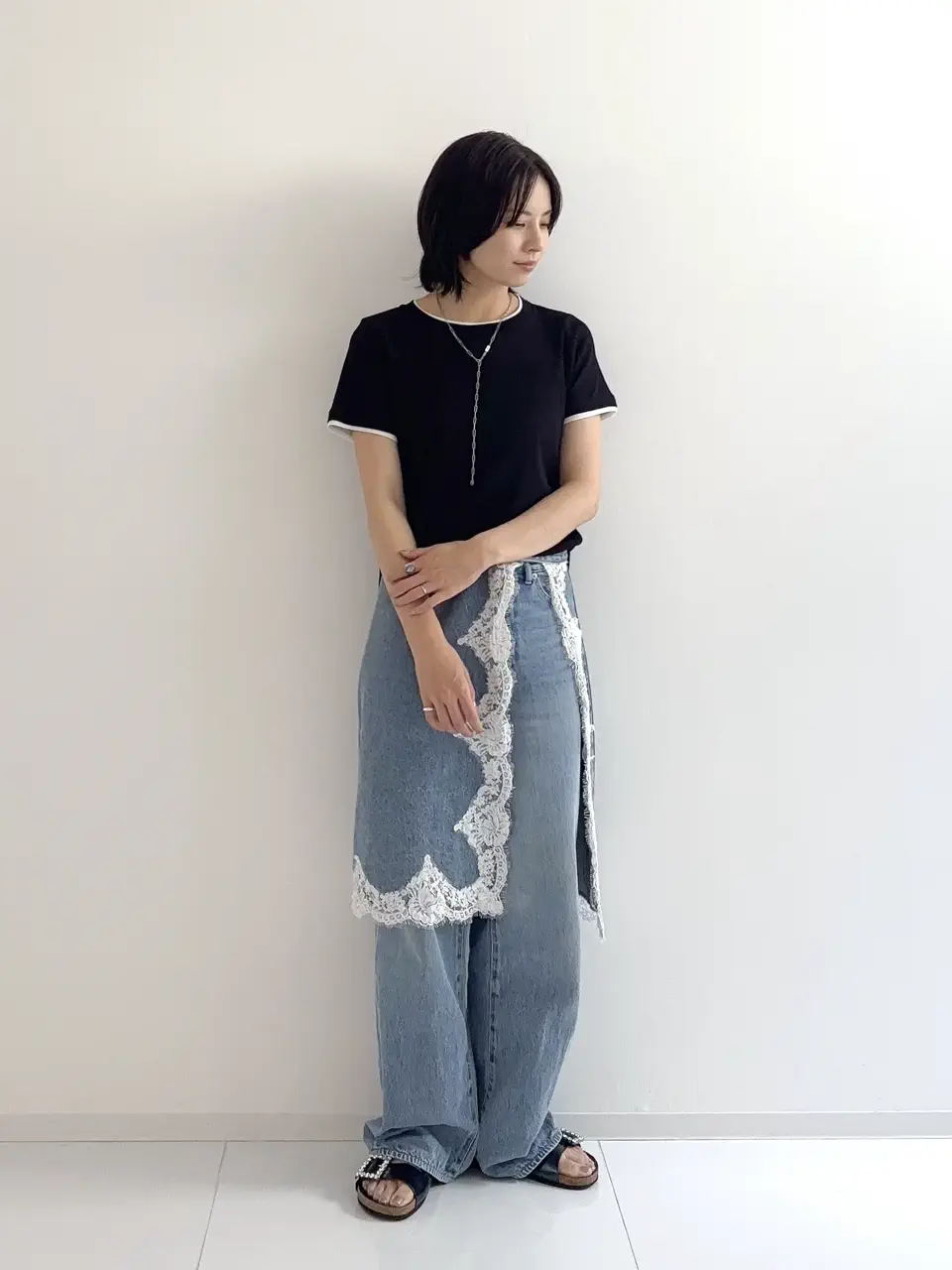 GRACE CONTINENTAL Hikaru Okada コーディネート画像