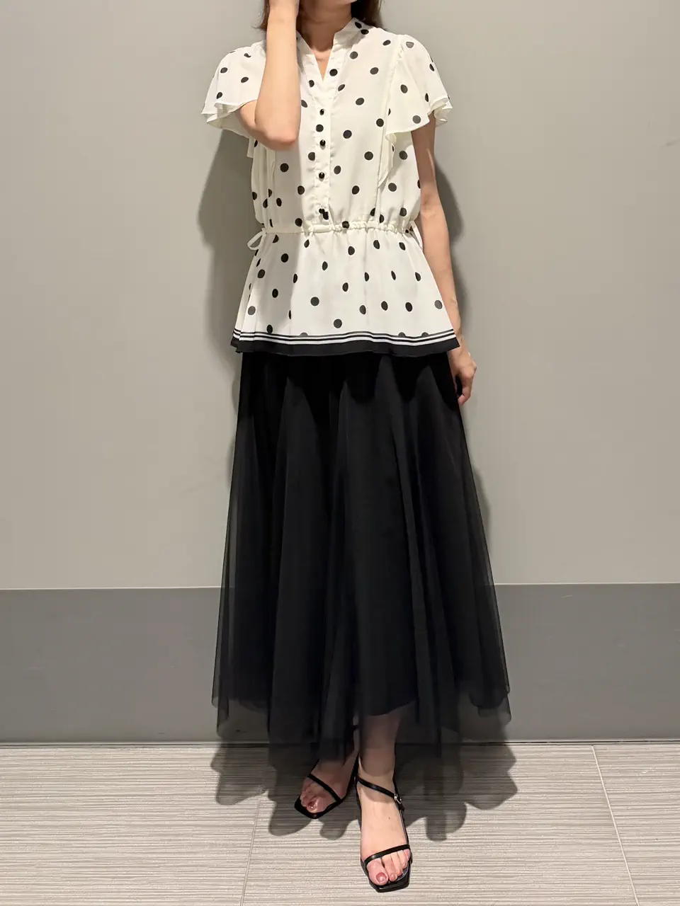 GRACE CONTINENTAL MORITA AI コーディネート画像