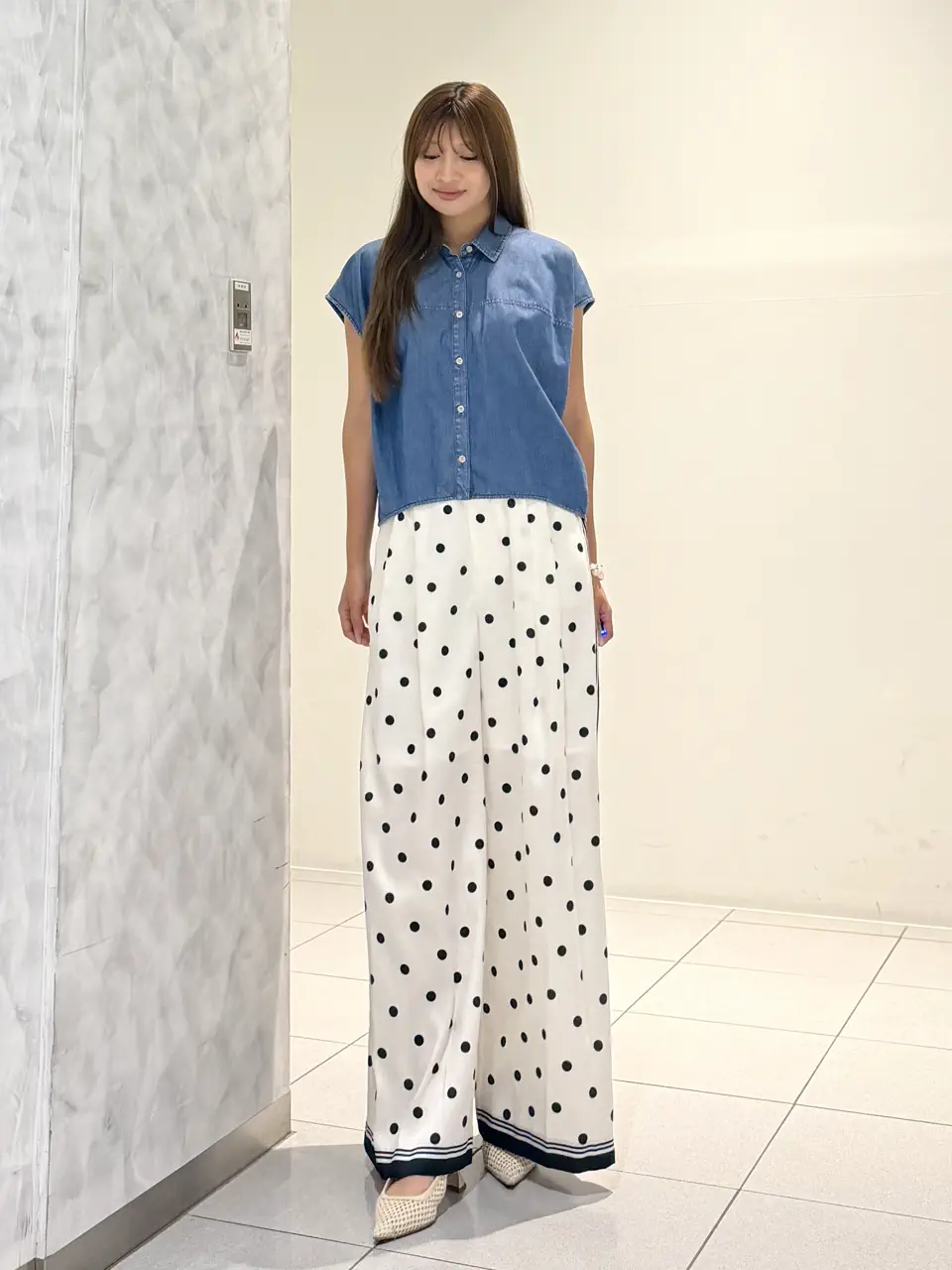GRACE CONTINENTAL momo コーディネート画像
