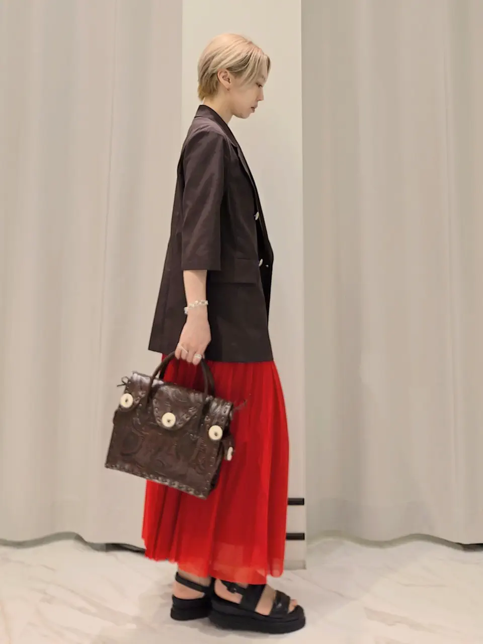 GRACE CONTINENTAL isono yui コーディネート画像