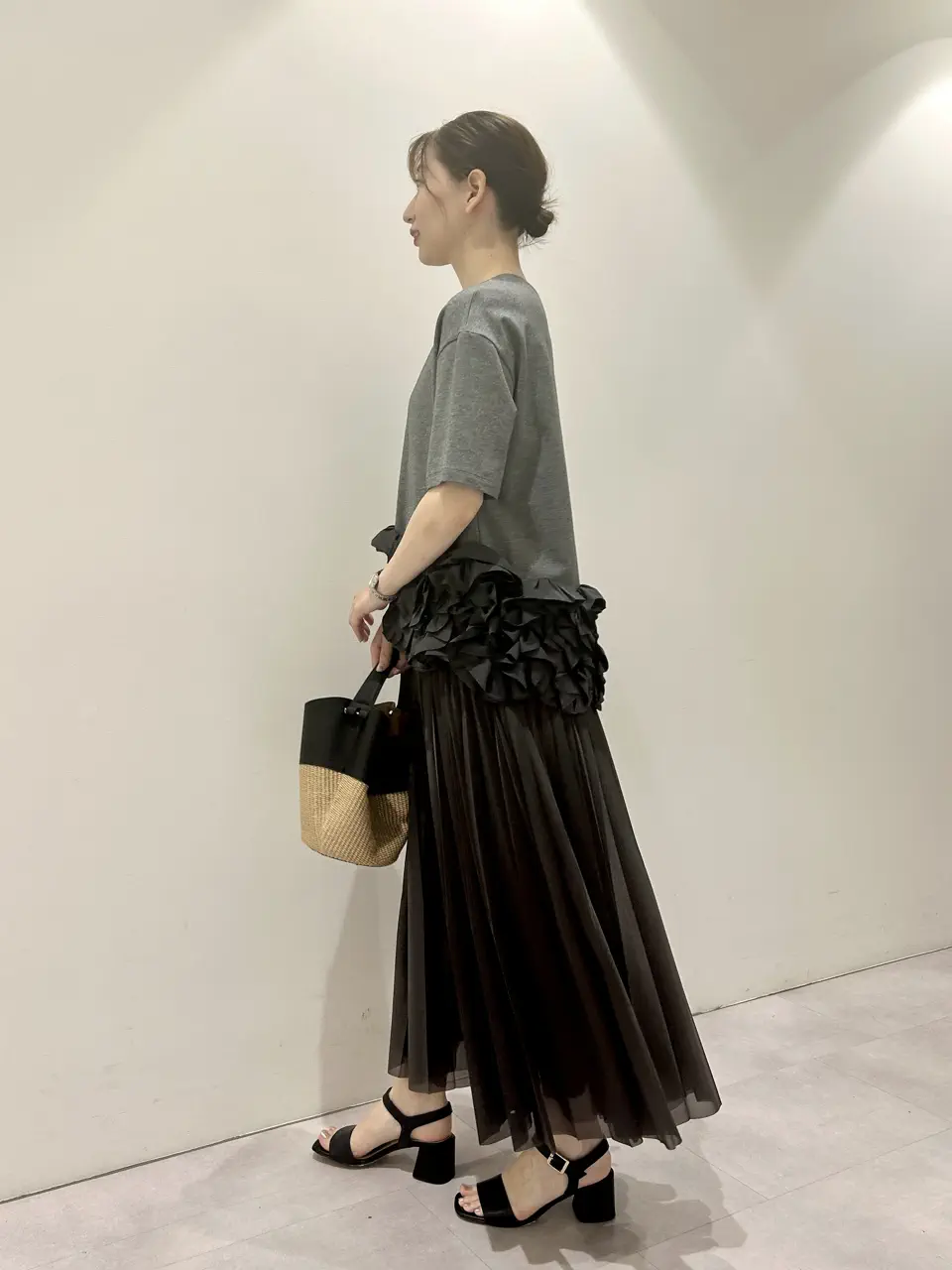 GRACE CONTINENTAL eri コーディネート画像
