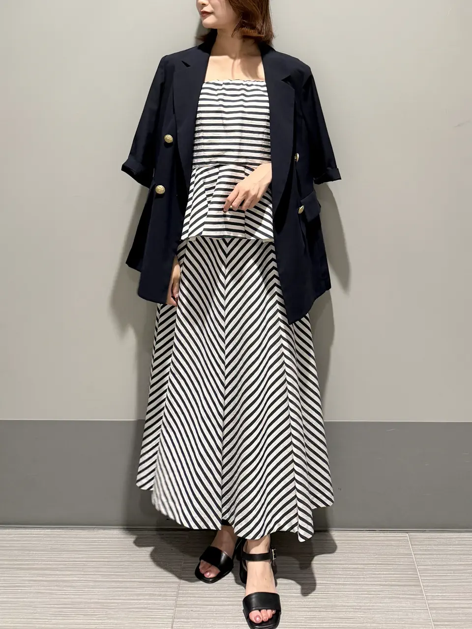 GRACE CONTINENTAL MORITA AI コーディネート画像