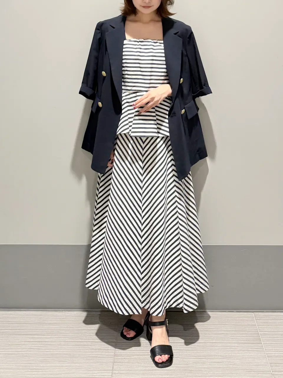 GRACE CONTINENTAL MORITA AI コーディネート画像
