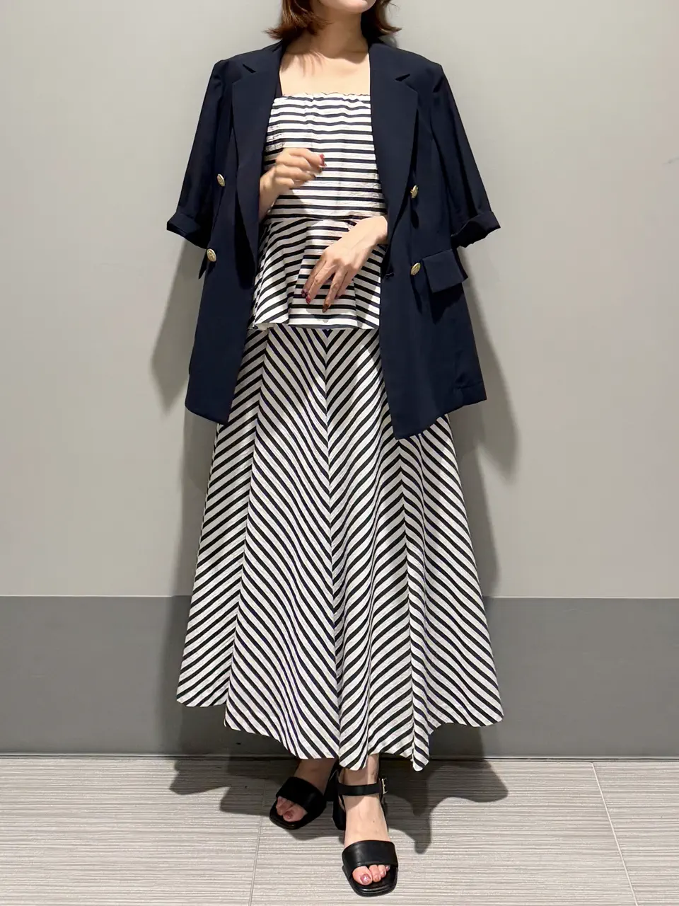 GRACE CONTINENTAL MORITA AI コーディネート画像