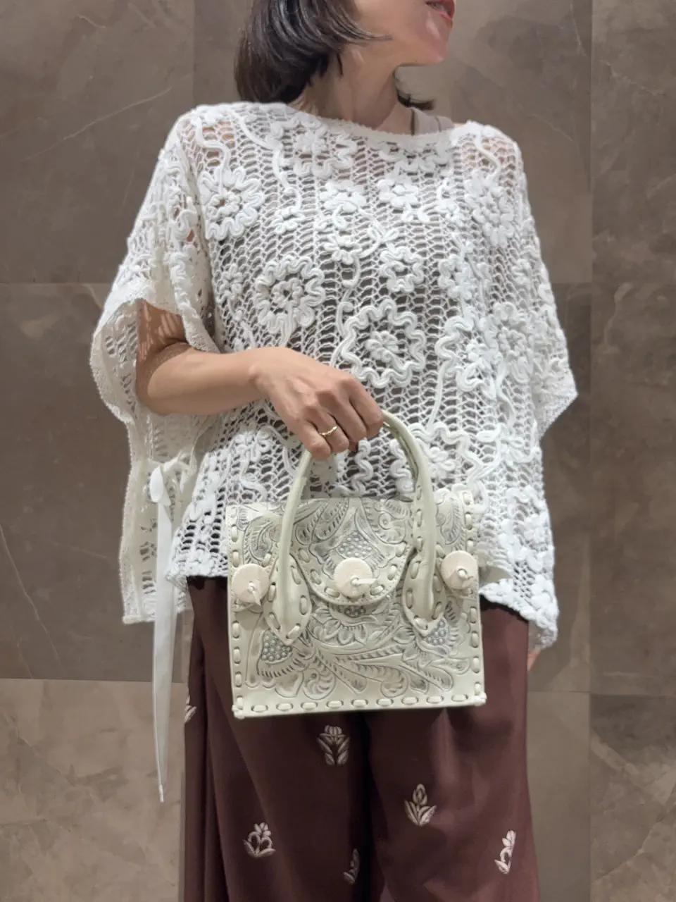 GRACE CONTINENTAL 穐山　香織 コーディネート画像