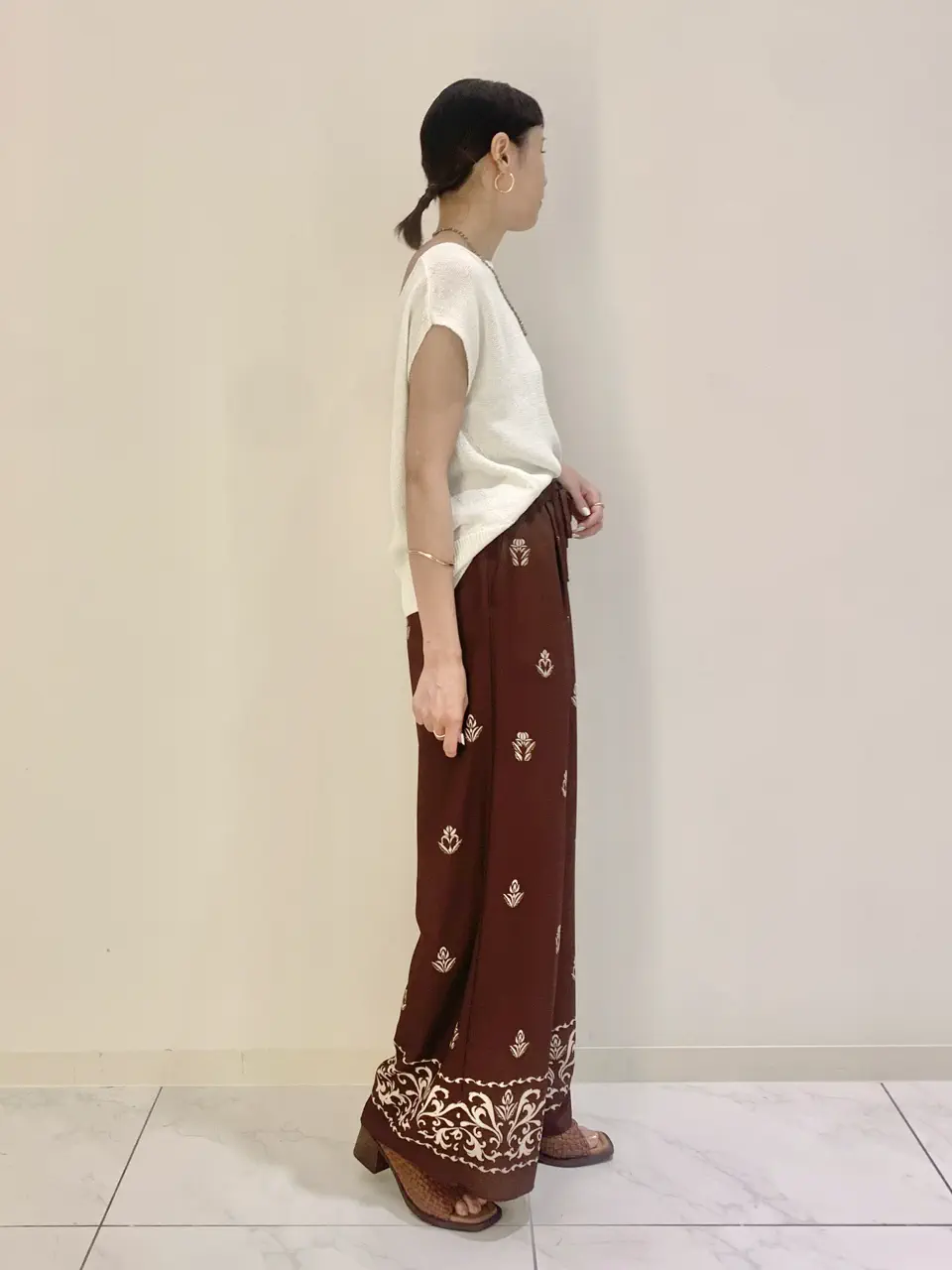 GRACE CONTINENTAL haruka iwasaki コーディネート画像