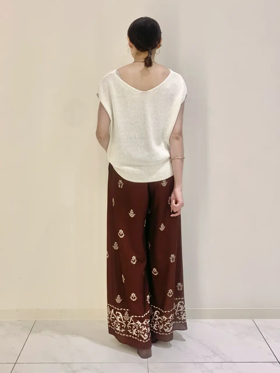 GRACE CONTINENTAL haruka iwasaki コーディネート画像