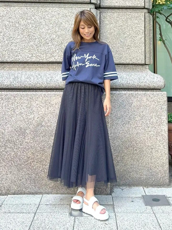 GRACE CONTINENTAL yukimi yonee コーディネート画像