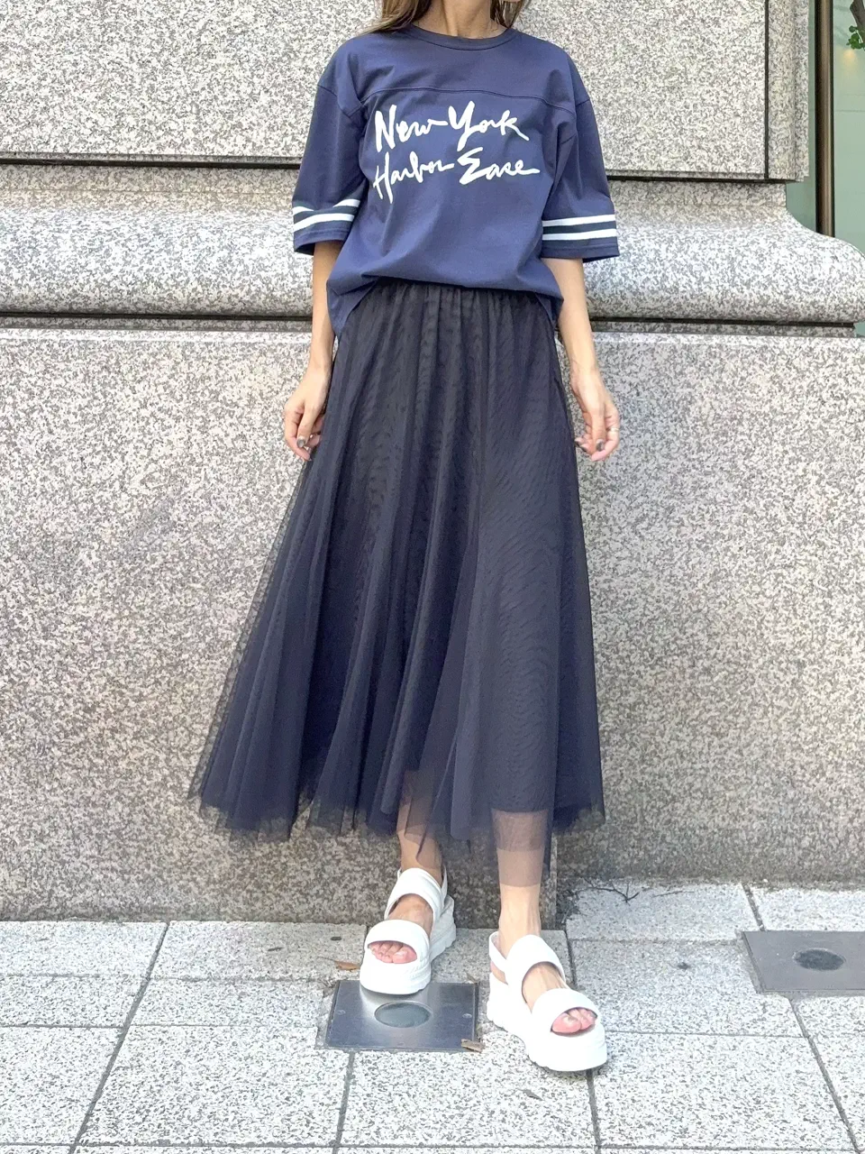 GRACE CONTINENTAL yukimi yonee コーディネート画像