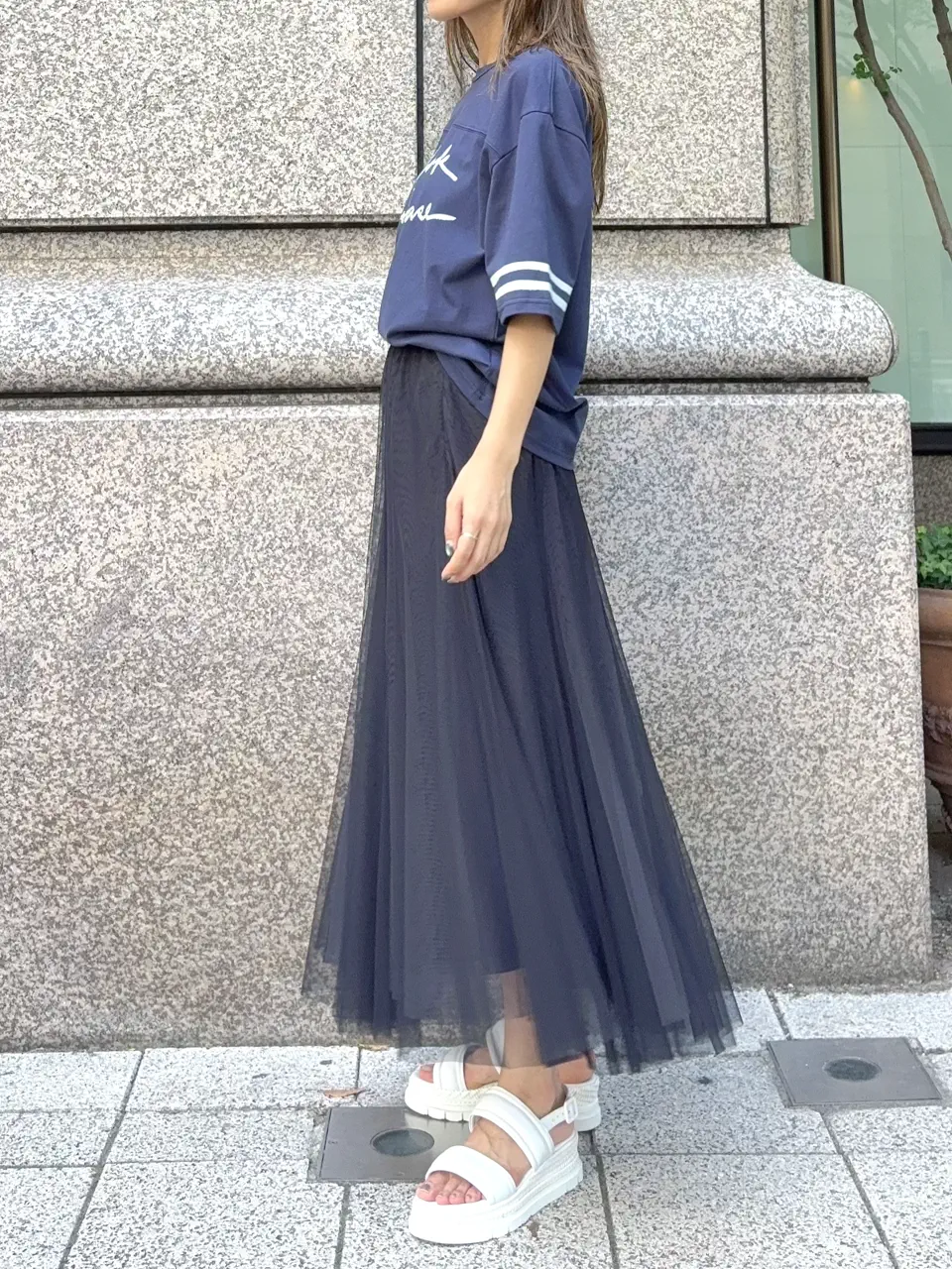GRACE CONTINENTAL yukimi yonee コーディネート画像
