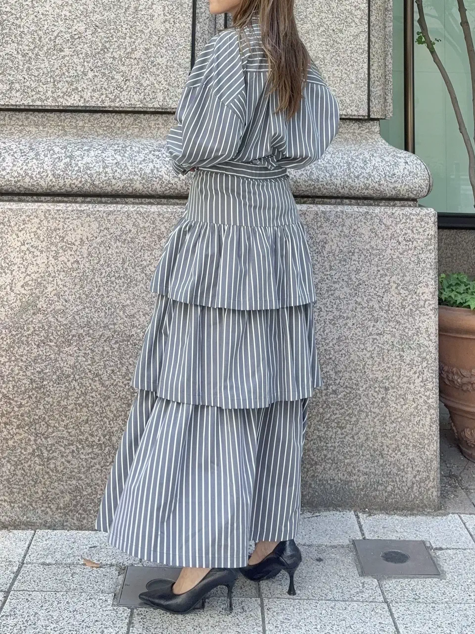 GRACE CONTINENTAL yukimi yonee コーディネート画像