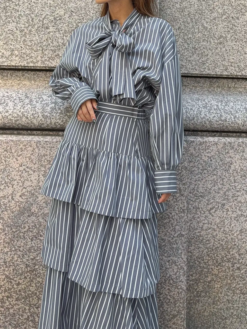 GRACE CONTINENTAL yukimi yonee コーディネート画像