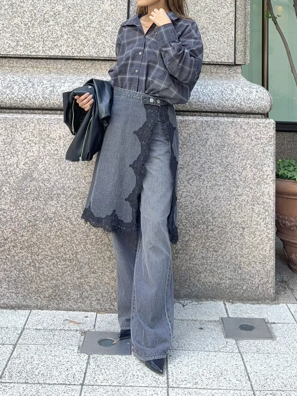 GRACE CONTINENTAL yukimi yonee コーディネート画像
