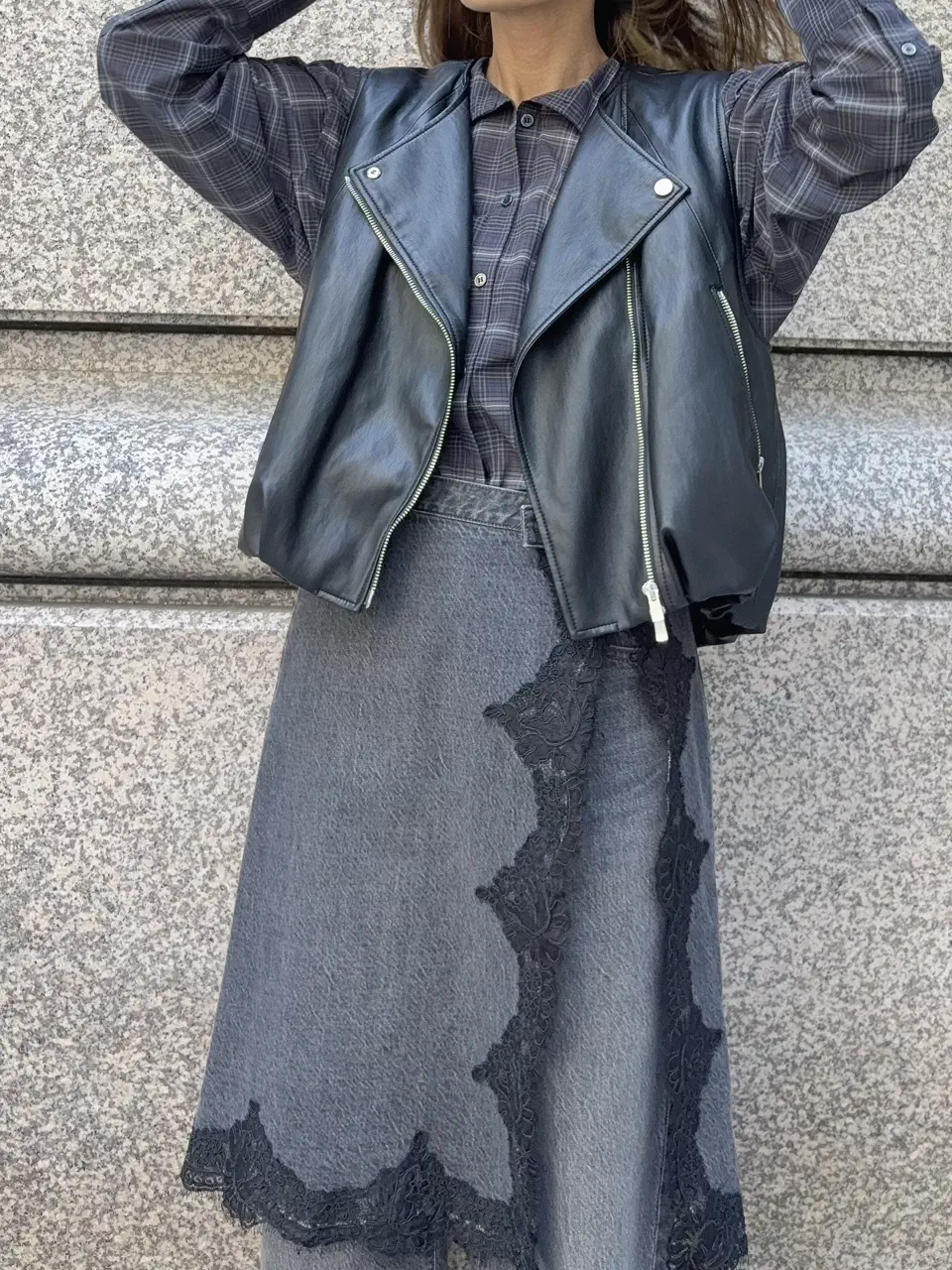GRACE CONTINENTAL yukimi yonee コーディネート画像