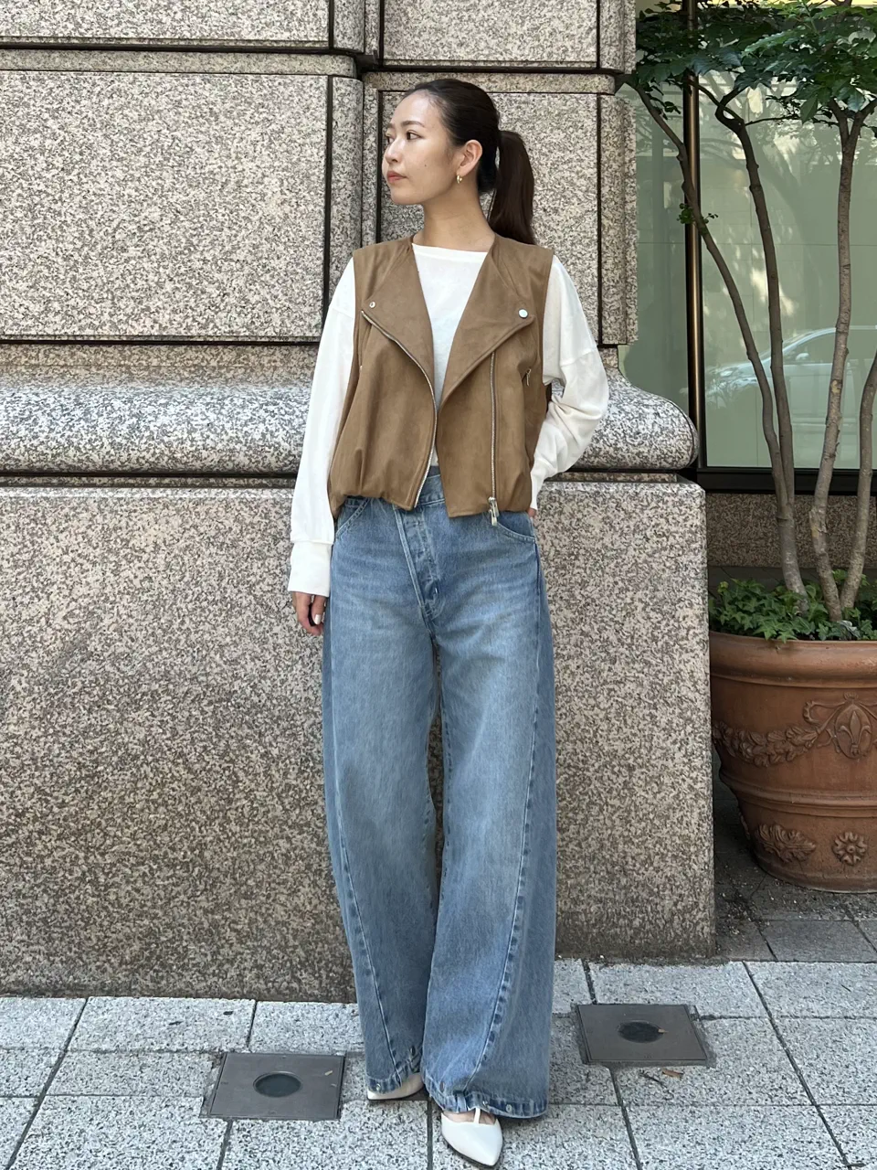 GRACE CONTINENTAL ERINA KATO コーディネート画像