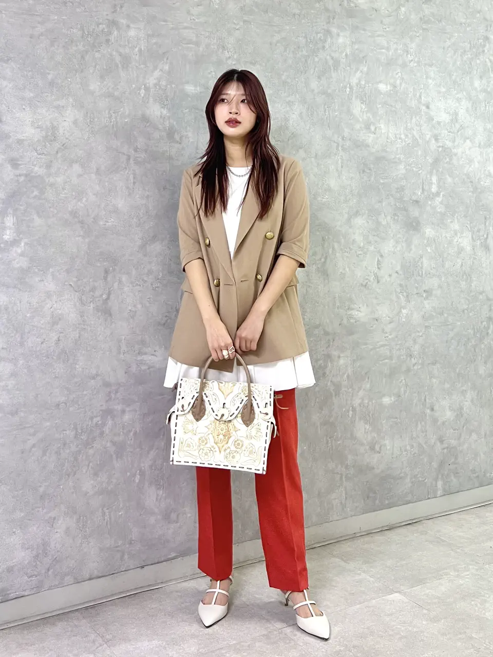 GRACE CONTINENTAL NORIA コーディネート画像