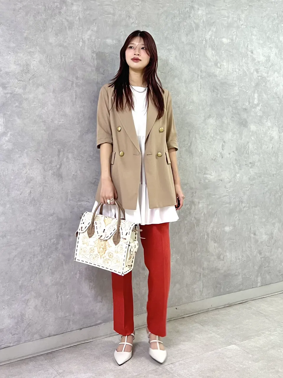GRACE CONTINENTAL NORIA コーディネート画像