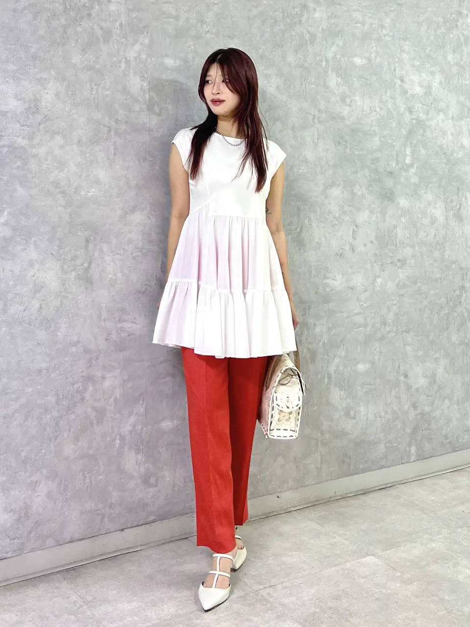 GRACE CONTINENTAL NORIA コーディネート画像
