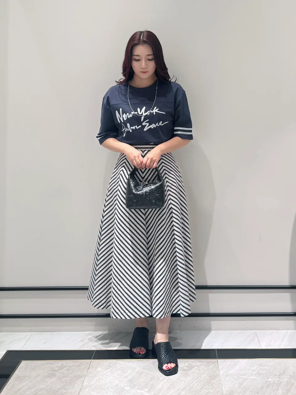 GRACE CONTINENTAL MOMOKO コーディネート画像
