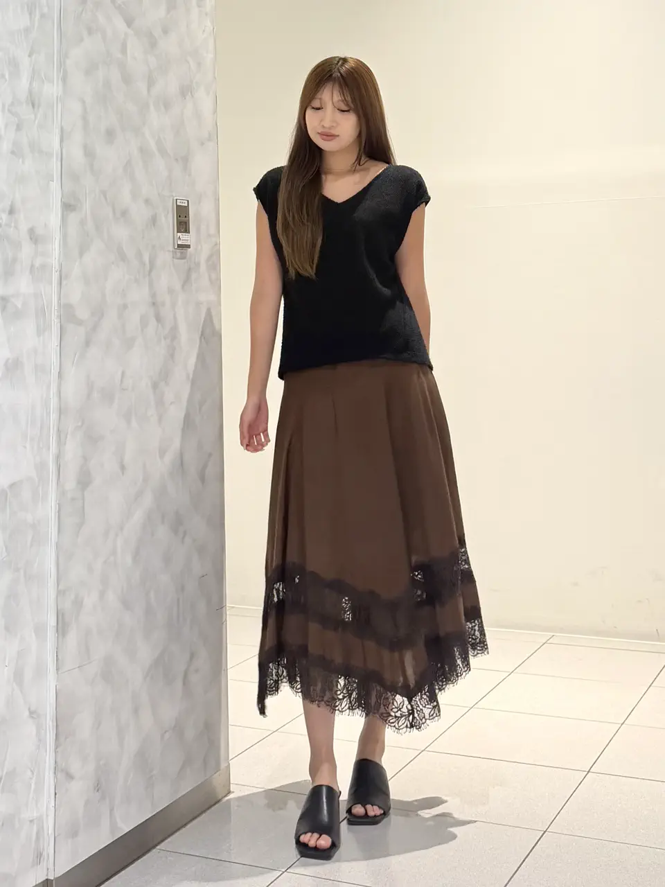 GRACE CONTINENTAL momo コーディネート画像