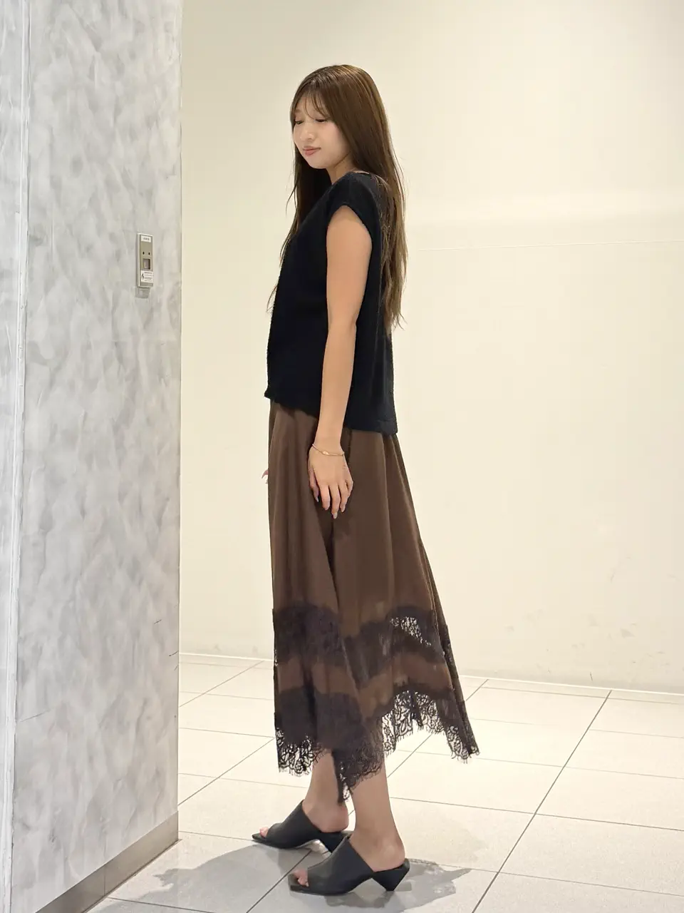 GRACE CONTINENTAL momo コーディネート画像