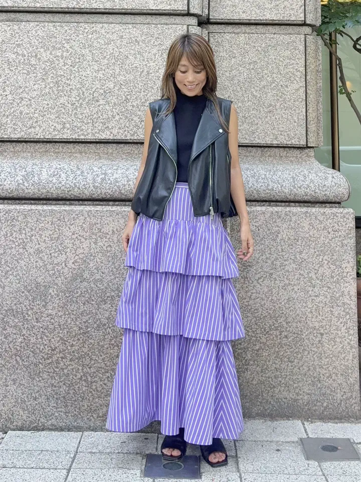 GRACE CONTINENTAL yukimi yonee コーディネート画像