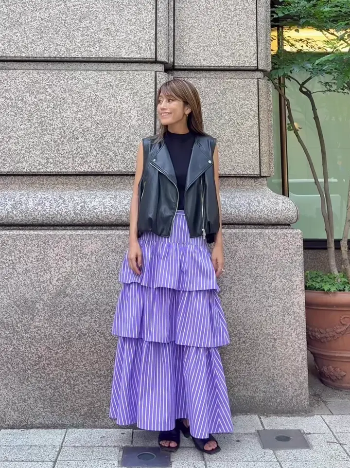 GRACE CONTINENTAL yukimi yonee コーディネート画像