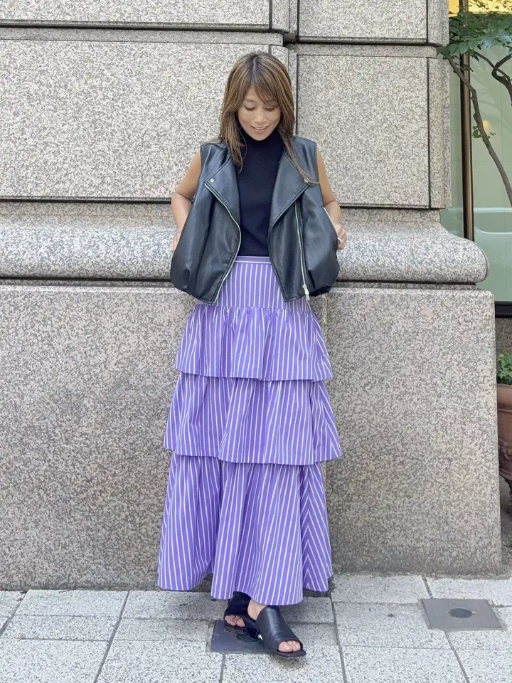 GRACE CONTINENTAL yukimi yonee コーディネート画像