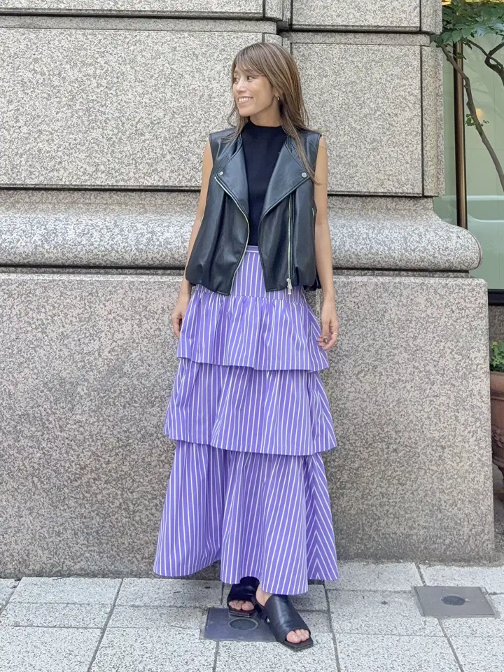 GRACE CONTINENTAL yukimi yonee コーディネート画像