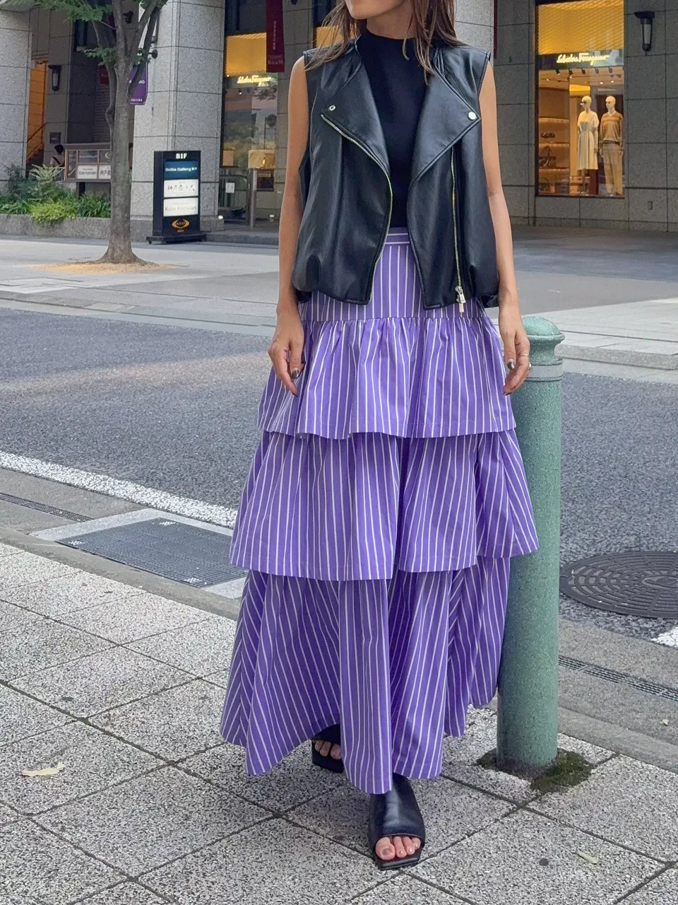 GRACE CONTINENTAL yukimi yonee コーディネート画像