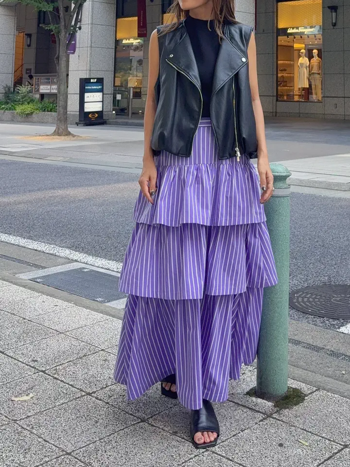 GRACE CONTINENTAL yukimi yonee コーディネート画像
