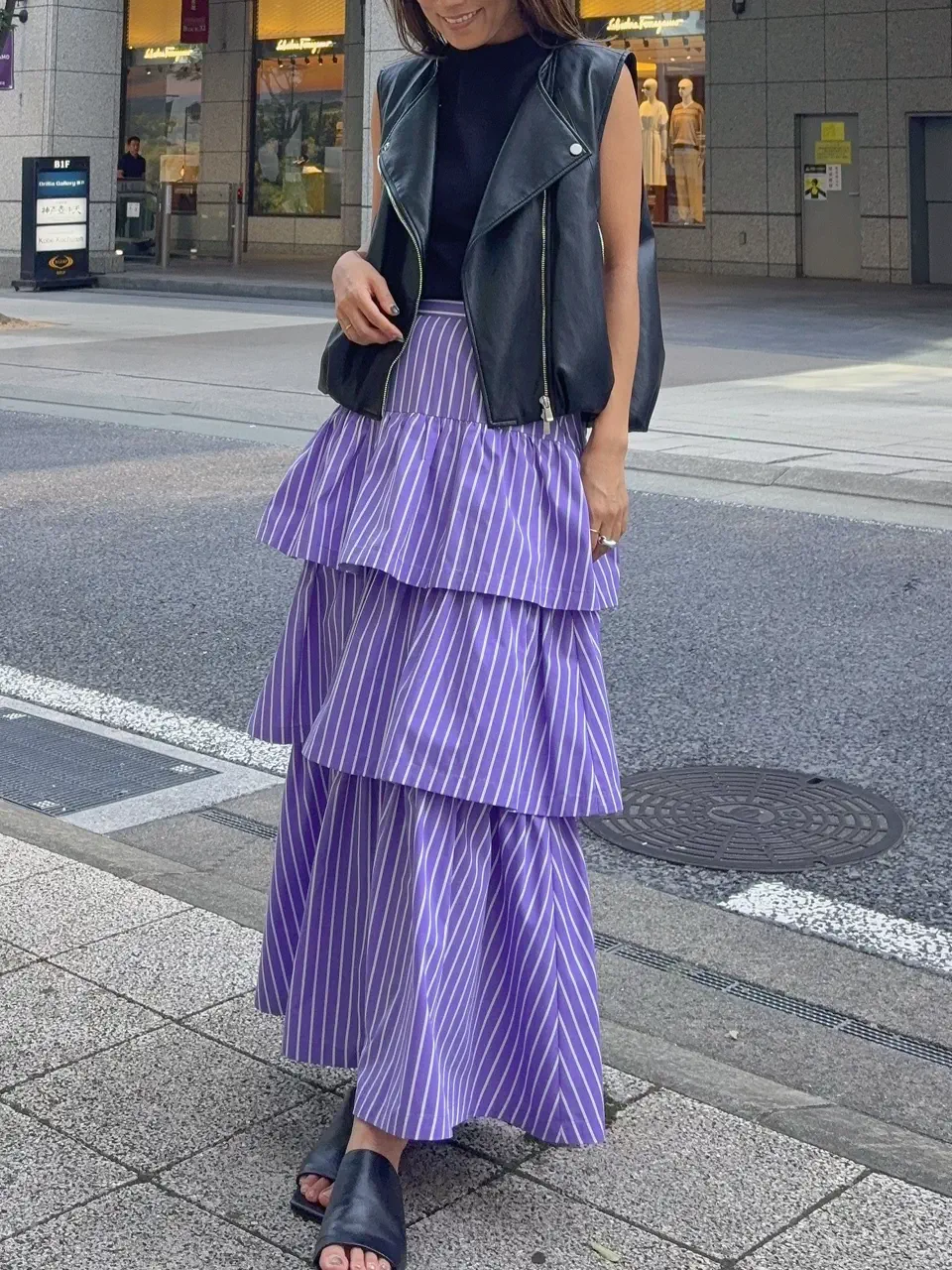 GRACE CONTINENTAL yukimi yonee コーディネート画像