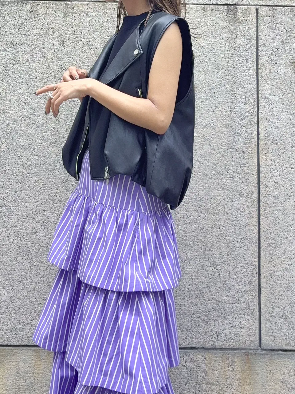 GRACE CONTINENTAL yukimi yonee コーディネート画像