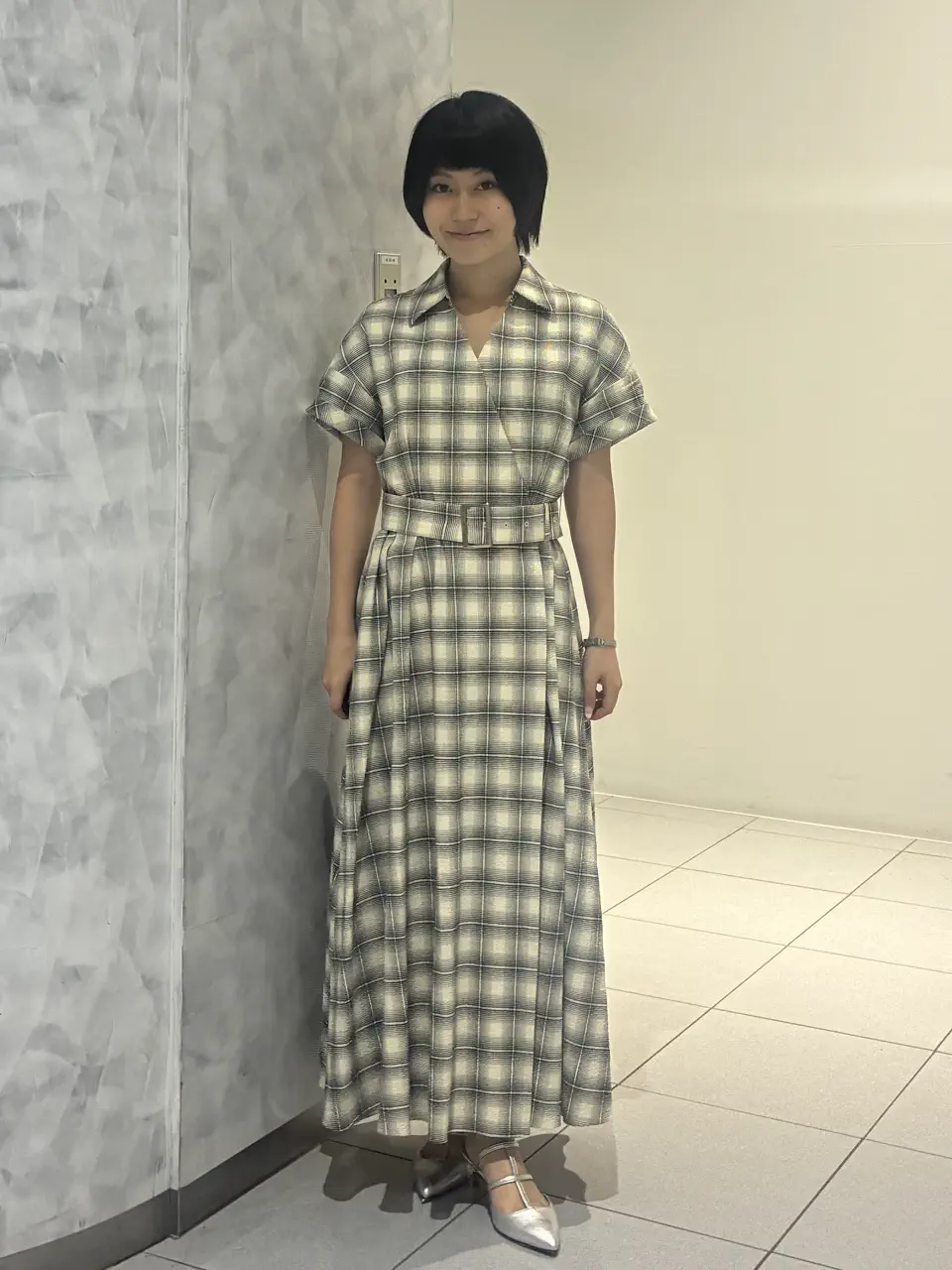 GRACE CONTINENTAL Yuna Iwasaki コーディネート画像