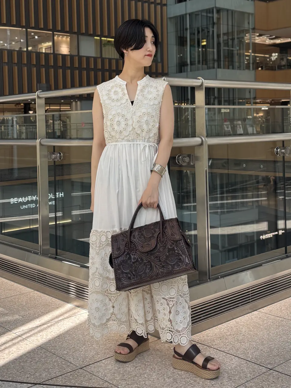 GRACE CONTINENTAL A.FUKUDA コーディネート画像
