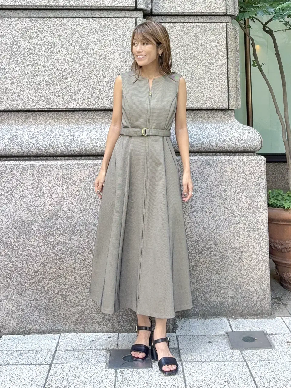 GRACE CONTINENTAL yukimi yonee コーディネート画像