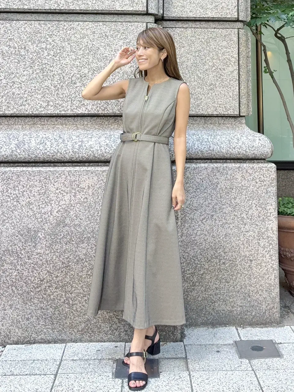 GRACE CONTINENTAL yukimi yonee コーディネート画像